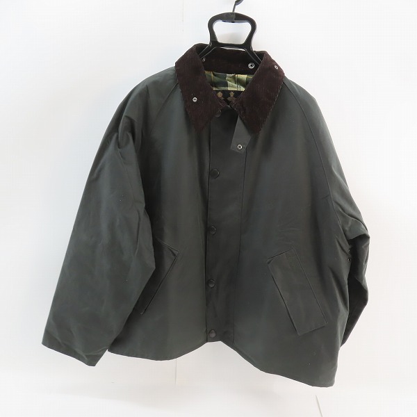 実際に弊社で買取させて頂いたBarbour/バブアー TRANSPORT/トランスポート ワックスコットンショートブルゾン 242MWX1678/38
