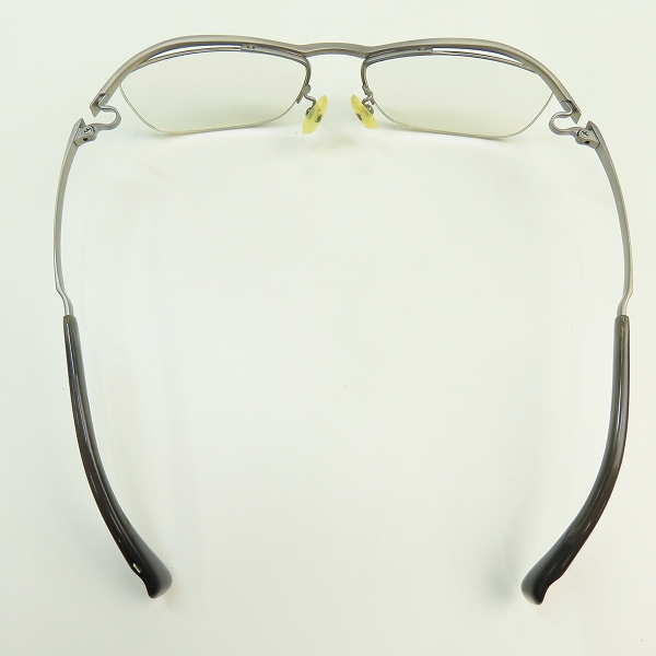 実際に弊社で買取させて頂いた999.9/フォーナインズ チタンシャーリング 度入り 眼鏡/メガネフレーム/アイウェア S-801T-4の画像 2枚目