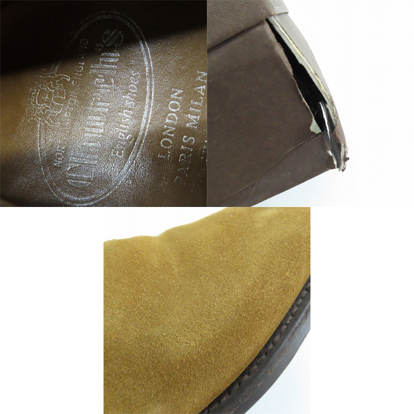 実際に弊社で買取させて頂いたChurch's/チャーチ RYDER 3 ライダー 3 スエードチャッカブーツ 7918/89/75Fの画像 6枚目