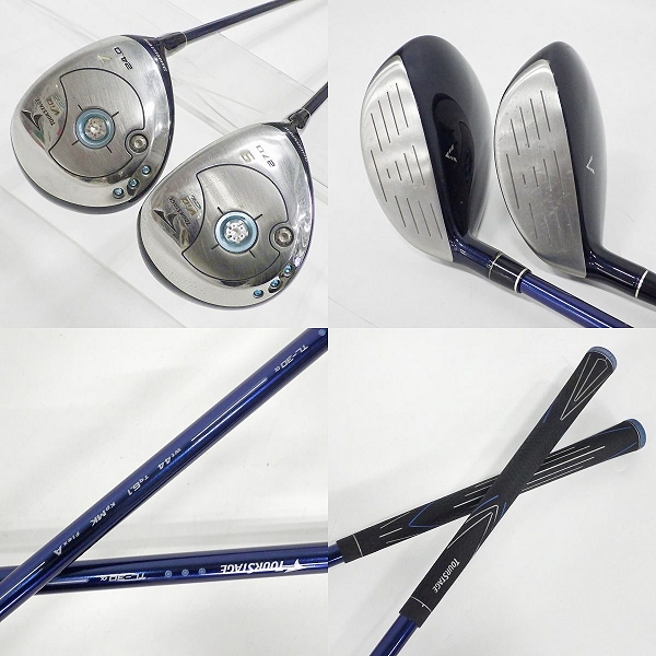 実際に弊社で買取させて頂いたBRIDGESTONE/ブリヂストン TOURSTAGE/ツアーステージ ViQ CL レディース ゴルフクラブ 9本セット FLEX:Aの画像 3枚目
