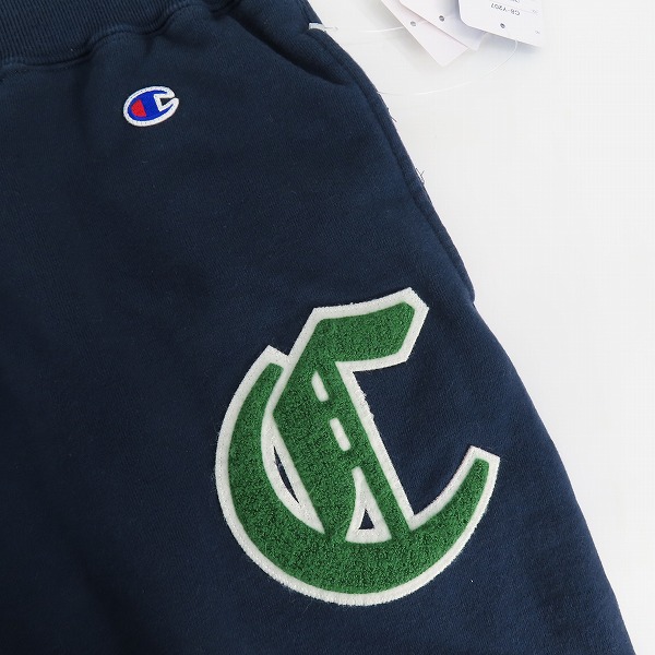 実際に弊社で買取させて頂いた【未使用】Champion/チャンピオン ワッペン刺繍 スウェットパンツ C8-Y207/XLの画像 5枚目