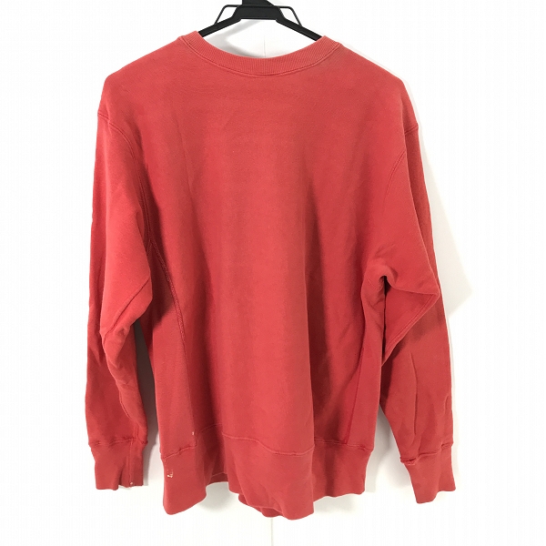 実際に弊社で買取させて頂いたChampion/チャンピオン  90s USA製 REVERSE WEAVE/リバースウィーブ　スウェット/トレーナー/レッド/Lの画像 1枚目