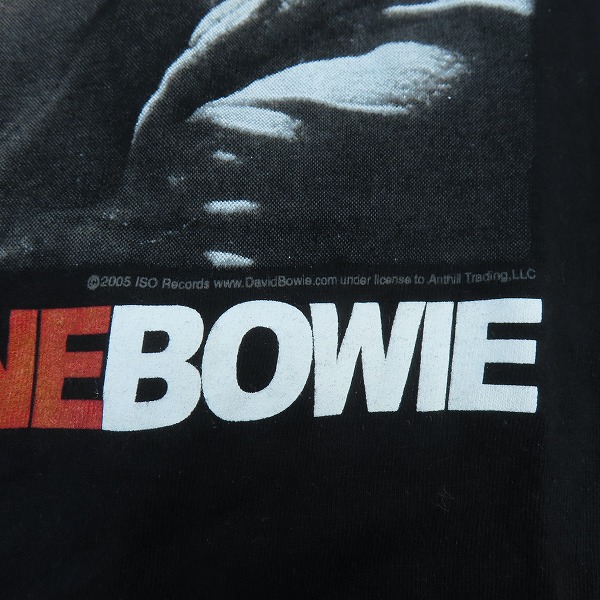 実際に弊社で買取させて頂いたDavid Bowie/デビッドボウイ バンドTシャツ 3点セットの画像 5枚目