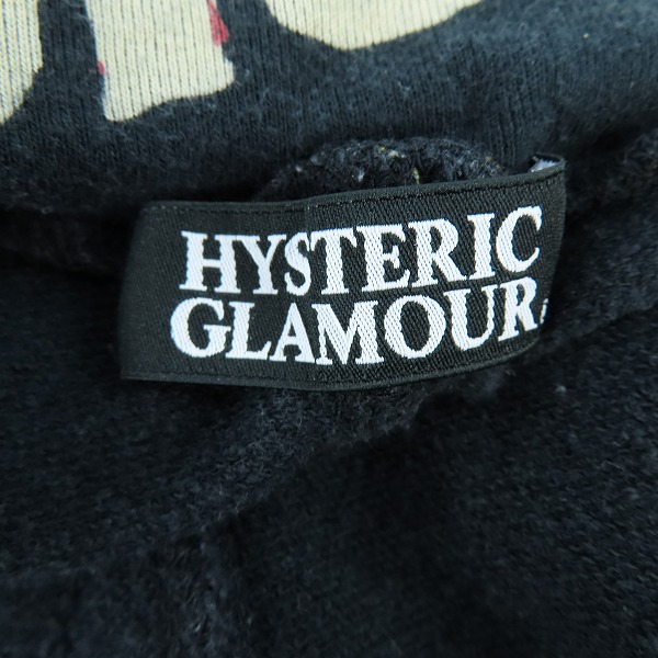 実際に弊社で買取させて頂いたHYSTERIC GLAMOUR/ヒステリックグラマー スウェット パーカー パンツ セットアップ HOLY ROCK 0134CF02/0234CP01 Fの画像 4枚目