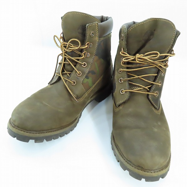 実際に弊社で買取させて頂いたTimberland/ティンバーランド Earthkeepers レースアップブーツ ダークブラウン スウェード 6618A/28