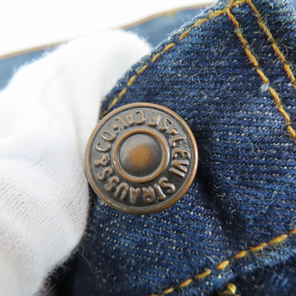 実際に弊社で買取させて頂いたLEVIS/リーバイス 505-0217 66前期 ヴィンテージ/ビンテージ  スモールe デニムパンツ/W42の画像 6枚目