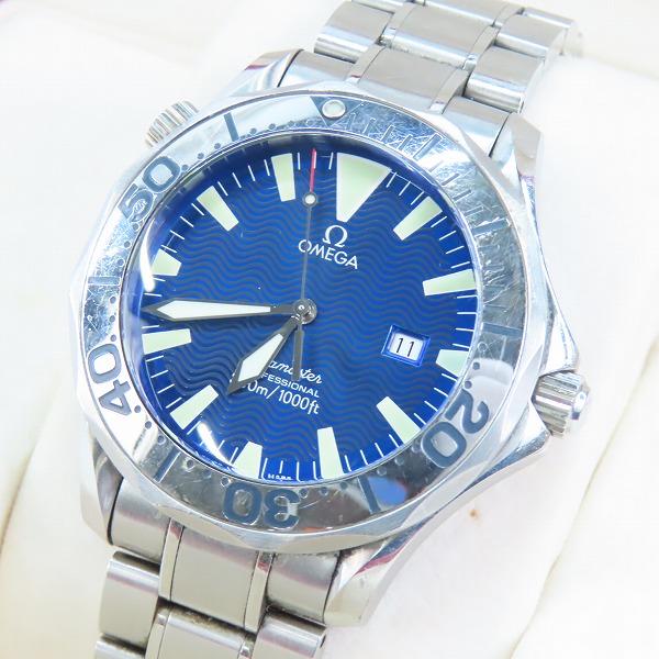 実際に弊社で買取させて頂いたOMEGA/オメガ SEAMASTER/シーマスター プロフェッショナル 300m クォーツ腕時計 2265.80 【動作未確認】