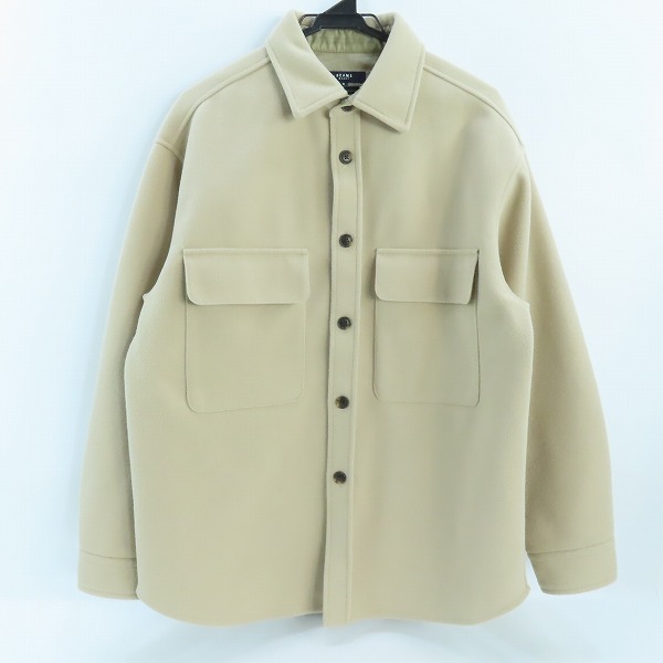 実際に弊社で買取させて頂いたBEAMS HEART/ビームスハート メルトン CP0 ジャケット ベージュ 42-11-0627-639/M