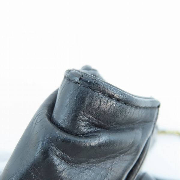 実際に弊社で買取させて頂いたCHANEL/シャネル ラムスキン チェーンショルダー 革チャームの画像 7枚目