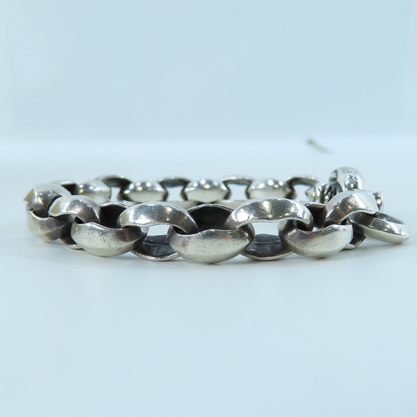 実際に弊社で買取させて頂いたLeonard Kamhout/レナードカムホート シルクリンクブレスレット 19リンクの画像 2枚目