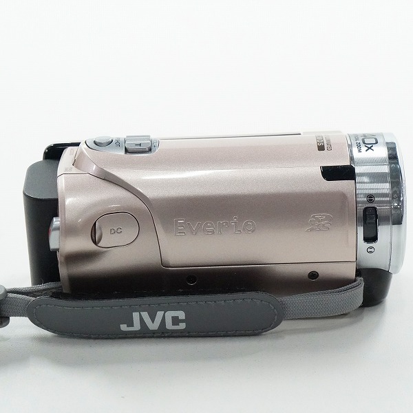 実際に弊社で買取させて頂いたJVC/日本ビクター ケンウッド Everio GZ-E117 -N 2012年製 エブリオ デジタルビデオカメラ 動作未確認の画像 3枚目