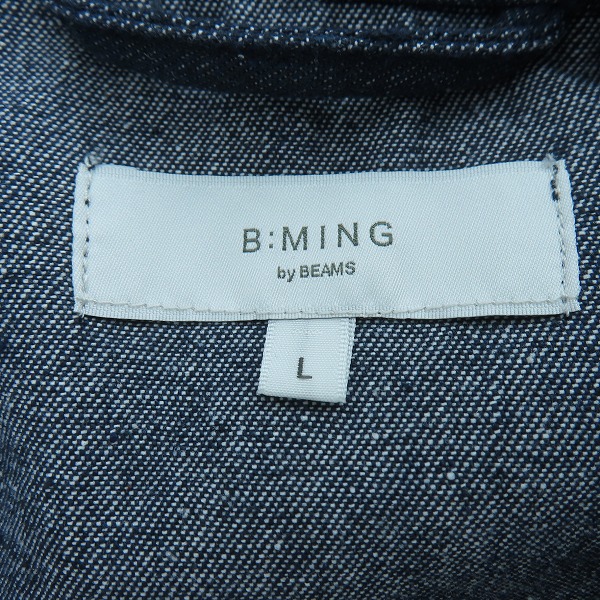 実際に弊社で買取させて頂いた【未使用】B:MING by BEAMS/ビーミング バイ ビームス テーラードジャケット  92-16-0071-803/Lの画像 2枚目