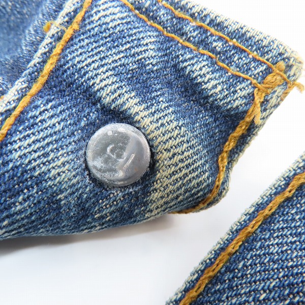 実際に弊社で買取させて頂いたLEVI'S/リーバイス 501 ヴィンテージ 刻印6 ボタンフライ デニムパンツ/32×31の画像 4枚目
