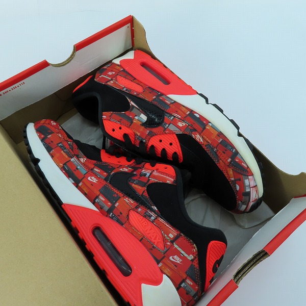 実際に弊社で買取させて頂いたNIKE×atmos/ナイキ×アトモス AIR MAX 90 PRNT WE LOVE NIKE/エアマックス90 プリント AQ0926-001/27.5の画像 8枚目