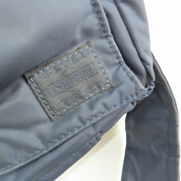 実際に弊社で買取させて頂いたHEADPORTER/ヘッドポーター MASTER NAVY ショルダーバッグ の画像 6枚目