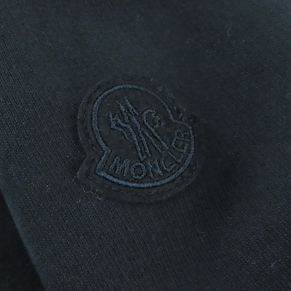 実際に弊社で買取させて頂いた【JPタグ】MONCLER/モンクレール スウェット ブラック I20918G00012 809KX /Sの画像 6枚目