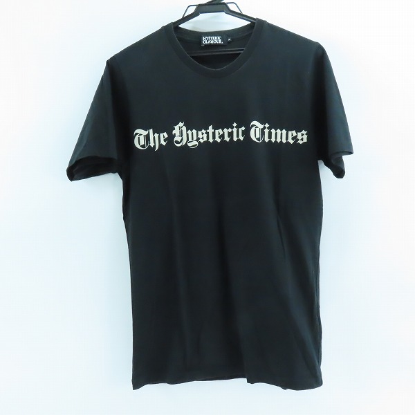 実際に弊社で買取させて頂いたHYSTERIC GLAMOUR/ヒステリックグラマー Hysteric times プリント 半袖Tシャツ 0212CT28/Mの画像 1枚目