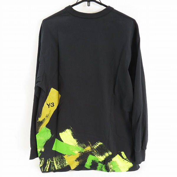実際に弊社で買取させて頂いたY-3/ワイスリー アディダス×ヨウジヤマモト オーバーサイズグラフィックロンT IP5578/Mの画像 1枚目
