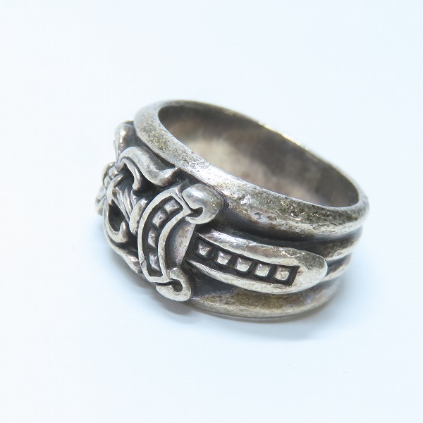 実際に弊社で買取させて頂いたCHROME HEARTS/クロムハーツ ダガーリング 18-19.5号