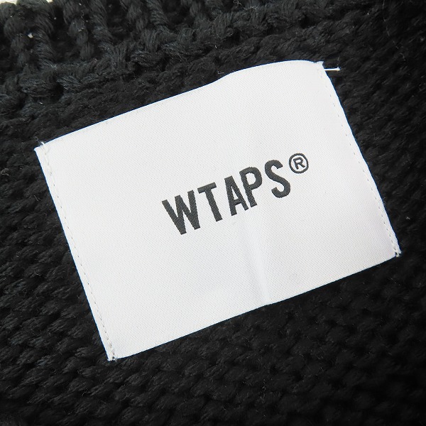 実際に弊社で買取させて頂いたWTAPS/ダブルタップス 22AW ARMT SWEATER クロスボーン ニット/セーター 222MADT-KNM02/03の画像 2枚目