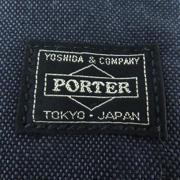 実際に弊社で買取させて頂いたPORTER/ポーター SMOKY/スモーキー ショルダーバッグ ネイビーの画像 4枚目