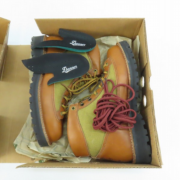 実際に弊社で買取させて頂いたDANNER/ダナー DANNER LIGHT REVIVAL KHAKI/ダナーライト リバイバル カーキ 30422 /9の画像 8枚目