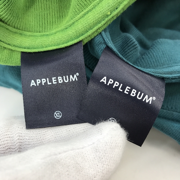 実際に弊社で買取させて頂いた APPLEBUM/アップルバム Tシャツ 2点セットの画像 2枚目