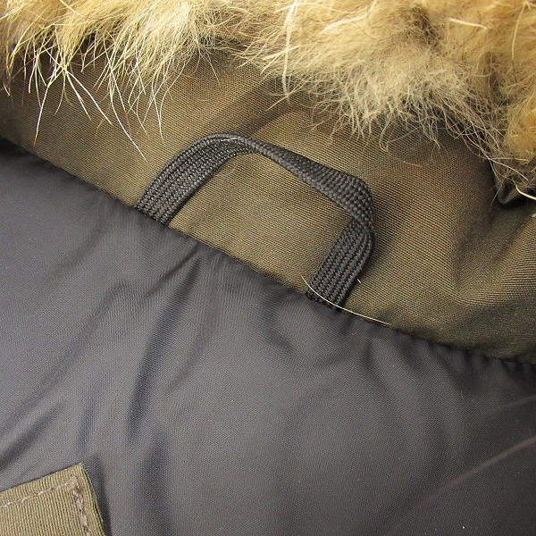 実際に弊社で買取させて頂いた【JPタグ】CANADA GOOSE/カナダグース HAMILTON ハミルトン ダウンジャケット 3430JM/Sの画像 8枚目