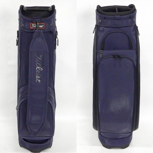 実際に弊社で買取させて頂いたTitleist/タイトリスト CB132 エリートパフォーマンス 5 STADRY 防水仕様 9.5型 5分割キャディバッグ ネイビーの画像 2枚目