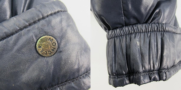 実際に弊社で買取させて頂いた【JPタグ】MONCLER×FRAGMENT/モンクレール×フラグメント DESIGN HANTIUM GIUBBOTTO ダウンジャケット/G209U1A0001753A0E/3の画像 8枚目