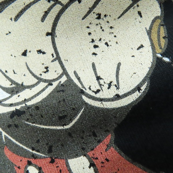 実際に弊社で買取させて頂いたRoen×Disney/ロエン×ディズニー クラッシュ ミッキープリント ジップパーカー 48の画像 9枚目