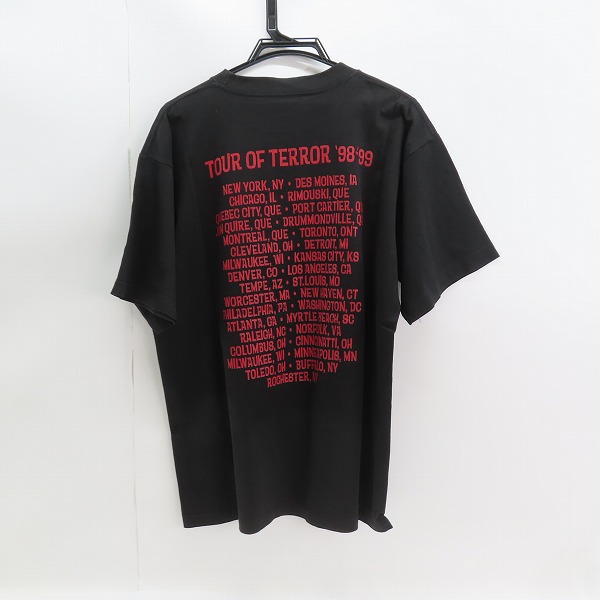 実際に弊社で買取させて頂いたANTHRAX/アンスラックス 90S TOUR OF TERROR '98-'99” バンドTシャツ の画像 1枚目