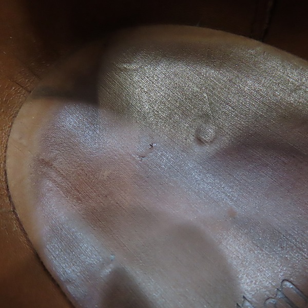 実際に弊社で買取させて頂いたAllen Edmonds/アレンエドモンズ パークアベニュー ストレートチップ 10Eの画像 6枚目