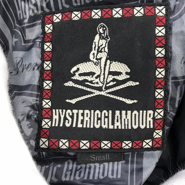 実際に弊社で買取させて頂いた【未使用】HYSTERIC GLAMOUR/ヒステリックグラマー PRIMALOFT JACKET ワッペン付 中綿ジャケット 0234AB02/Sの画像 2枚目