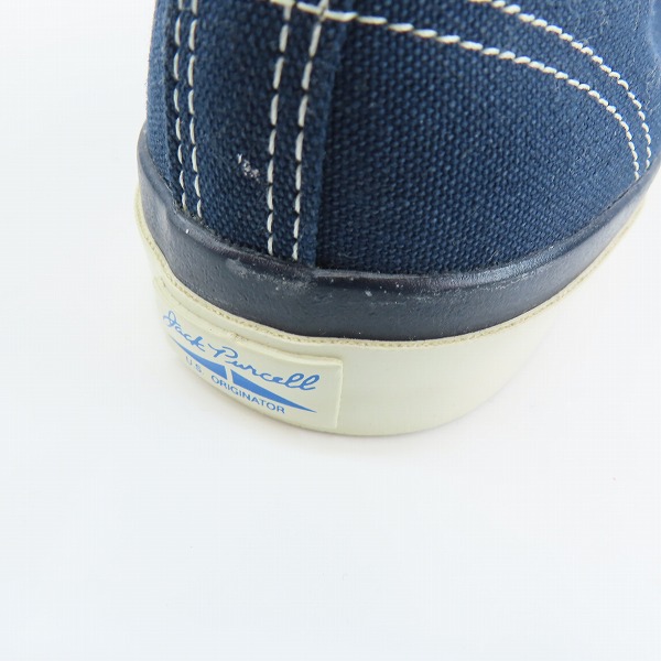 実際に弊社で買取させて頂いたCONVERSE/コンバース ジャックパーセル ネイビー 1C1104/26.5の画像 7枚目