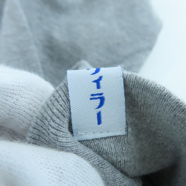 実際に弊社で買取させて頂いたLOOPWHEELER × BEAMS/ループウィラー×ビームス 別注 吊裏毛 ルーズフィット カーディガン グレー Mの画像 6枚目