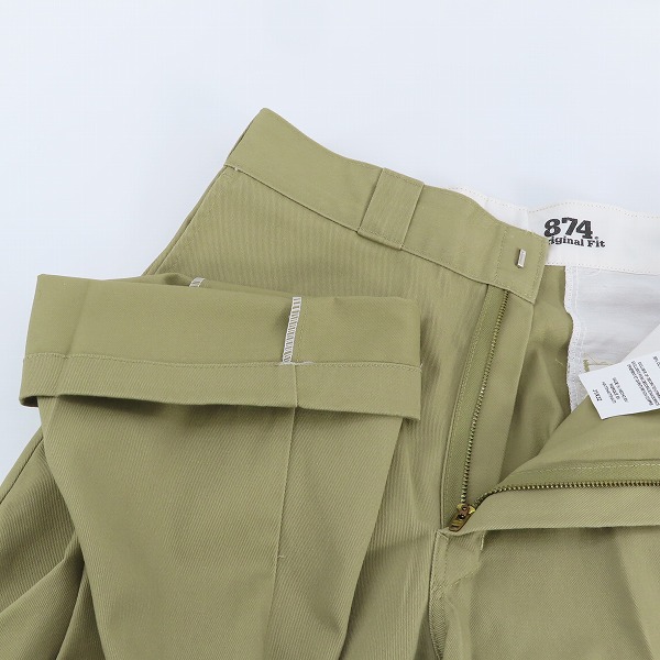 実際に弊社で買取させて頂いたDickies/ディッキーズ Original Fit 874 ワークパンツ P387192 W31L32の画像 4枚目