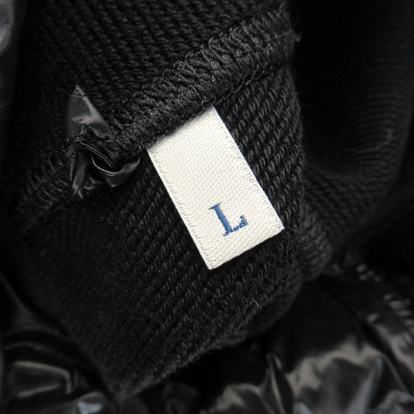 実際に弊社で買取させて頂いた【JPタグ】MONCLER/モンクレール MAGLIONE TRICOT CARDIGAN ニット切替 ダウンジャケット D20918400600 80985/Lの画像 3枚目