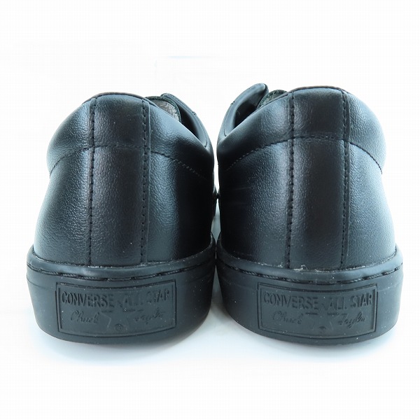 実際に弊社で買取させて頂いたCONVERSE/コンバース ALL STAR COUPE LEATHER OX オールスター クップ レザー ブラック 31301811/27.5の画像 1枚目