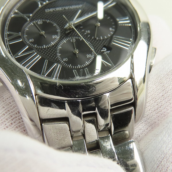 実際に弊社で買取させて頂いたEMPORIO ARMANI/エンポリオアルマーニ クォーツ 腕時計 AR-1786【動作未確認】の画像 7枚目