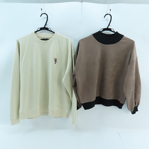 実際に弊社で買取させて頂いたCIAOPANICチャオパニック STEAL刺繍/ショート丈 トレーナー/2点セット