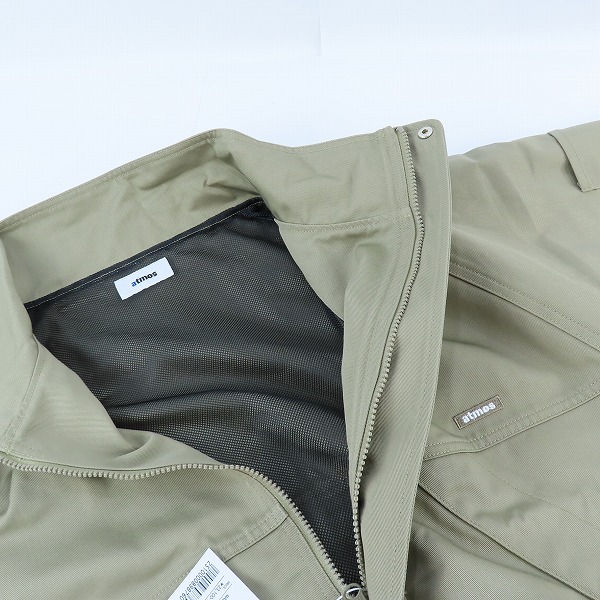 実際に弊社で買取させて頂いた【未使用】Dickies/ディッキーズ×atmos/アトモス トラック ジャケット/パンツ セットアップ MA23F-JK034 /MA23F-LP034/XLの画像 6枚目