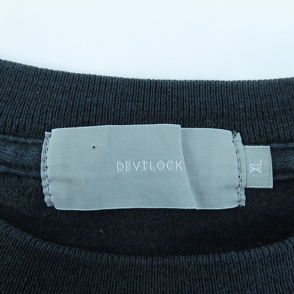 実際に弊社で買取させて頂いたDEVILOCK/デビロック 7th ANNIVERSARY/DEVILOCK Night'02 記念バンドTシャツ XLの画像 2枚目