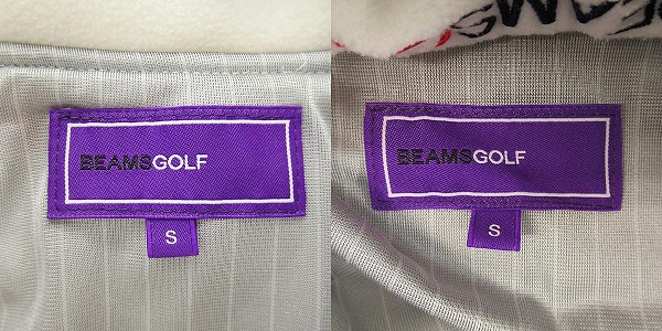 実際に弊社で買取させて頂いたBEAMS GOLF/ビームスゴルフ  ジップアップジャケット/ブルゾン/Sの画像 2枚目