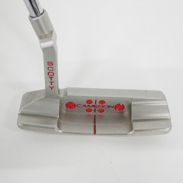 実際に弊社で買取させて頂いた[カスタム]Scotty Cameron/スコッティキャメロン STUDIO STYLE NEWPORT 2/スタジオスタイル ニューポート2 パター 32.25インチの画像 4枚目