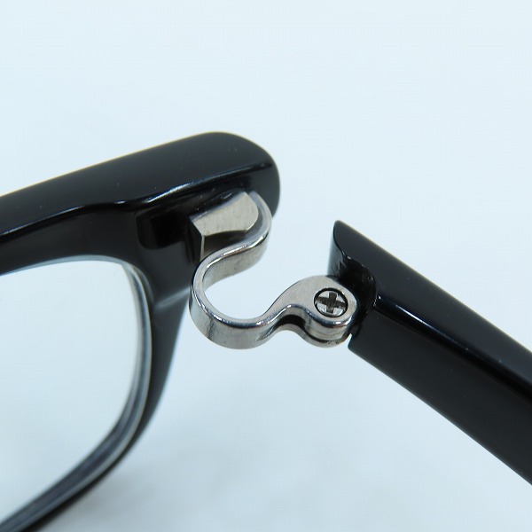実際に弊社で買取させて頂いた999.9/フォーナインズ フルリム 度入り アイウエア/メガネフレーム NP-61の画像 4枚目
