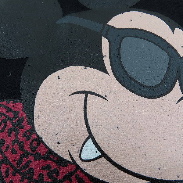 実際に弊社で買取させて頂いたRoen×Disney/ロエン×ディズニー ハロウィン限定 ミッキーマウス 吸血鬼 Tシャツ /48の画像 8枚目