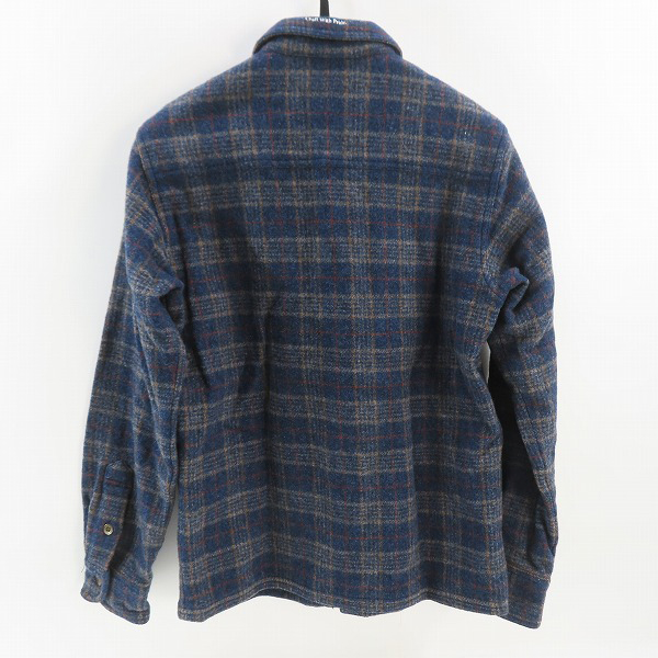 実際に弊社で買取させて頂いたNEIGHBORHOOD/ネイバーフッド MAKAVELI / W-SHIRT.LS チェックウール シャツ 152UCNH-SHM01/Mの画像 1枚目