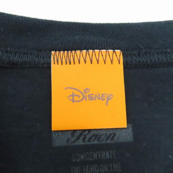 実際に弊社で買取させて頂いたRoen×Disney/ロエン×ディズニー ハロウィン限定 モノクロ ミッキーマウス 吸血鬼 半袖Tシャツ /48の画像 2枚目