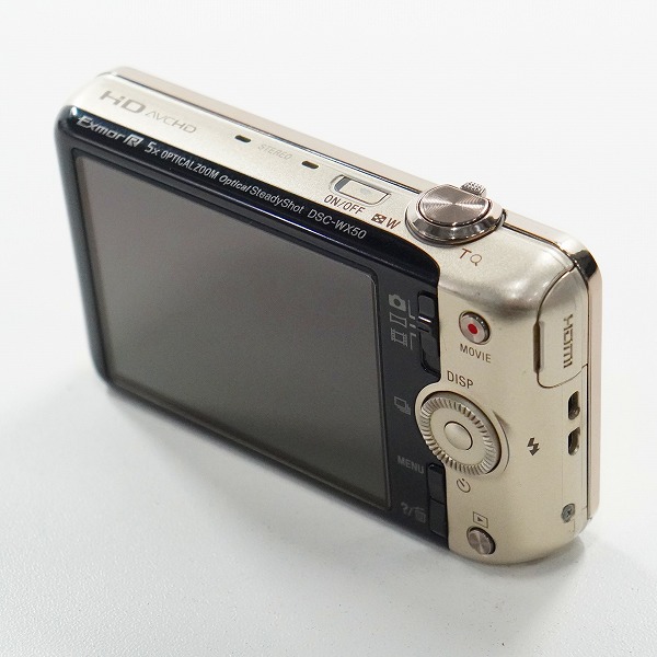 実際に弊社で買取させて頂いたSONY/ソニー DSC-WX50 Cyber-shot サイバーショット デジタルスチルカメラ 動作未確認の画像 2枚目
